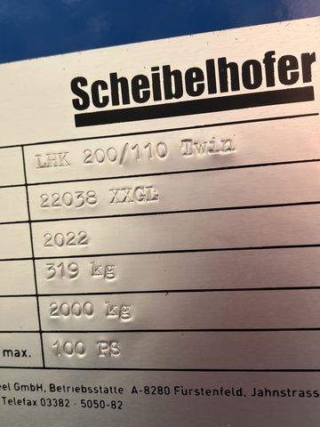 Scheibelhofer LKH 200/110 Twin