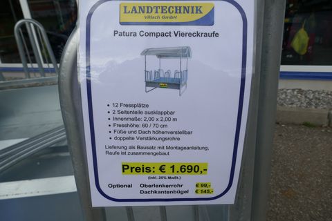 Patura Compakt Viereckraufe