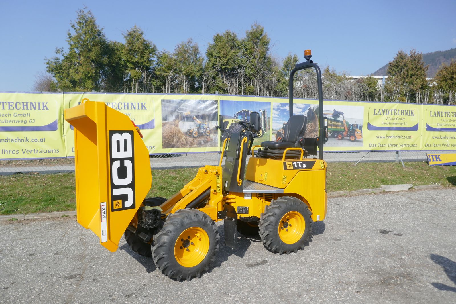 JCB Raddumper Hochkippmulde 1T-2 2