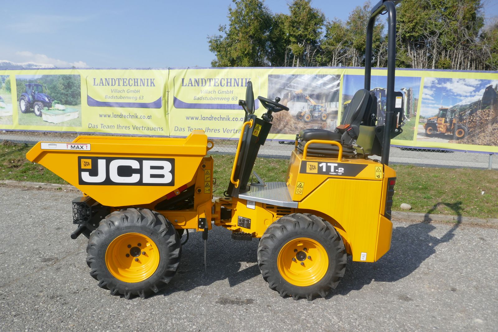 JCB Raddumper Hochkippmulde 1T-2 3