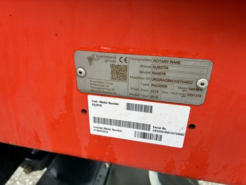 Kubota RA 2076