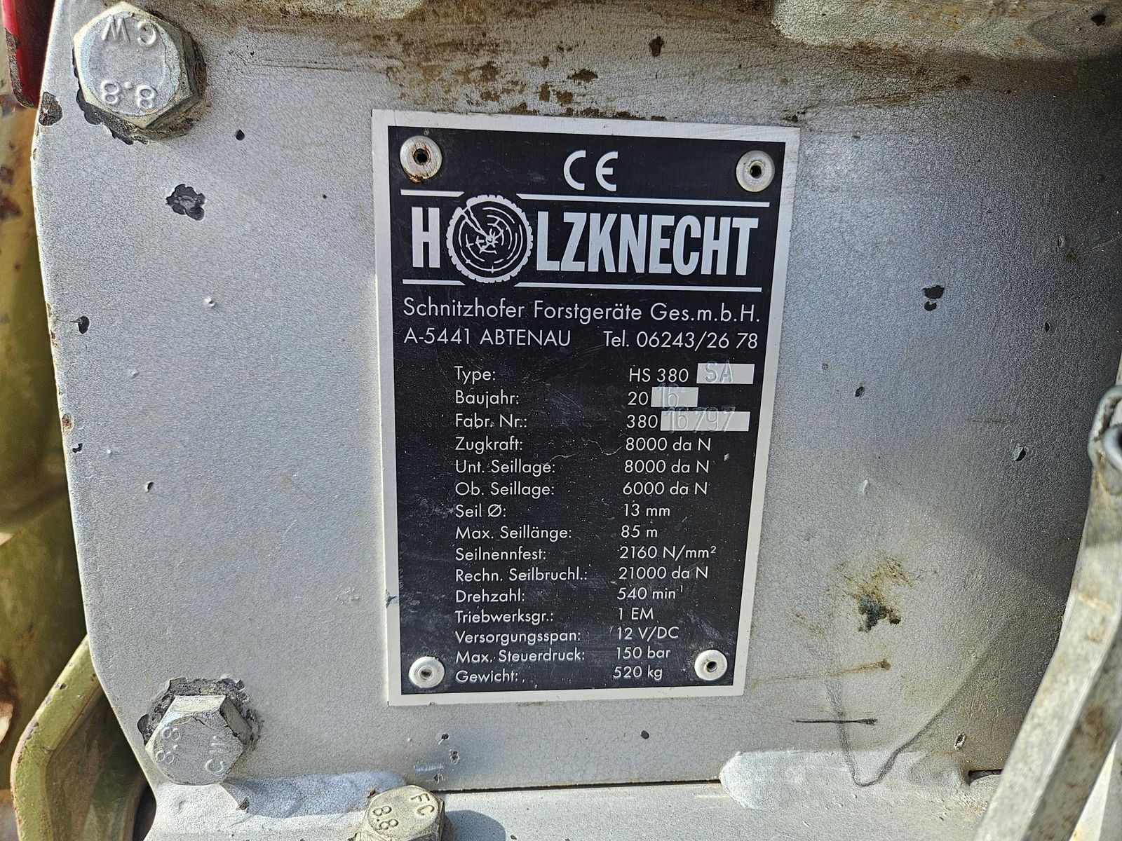 Holzknecht HS 380 SA 2