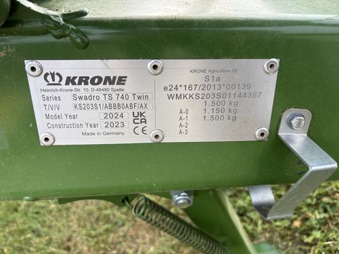 Krone TS 740 Twin
