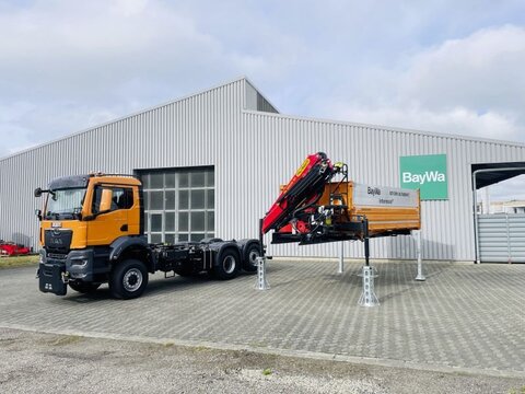 MAN TGS 28.480 6X4 KIPPER KRAN