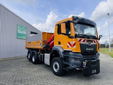 MAN TGS 28.480 6X4 KIPPER KRAN 2