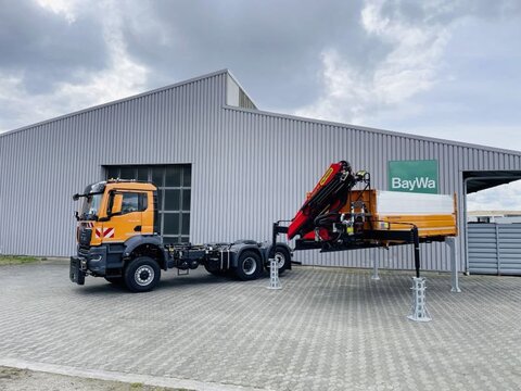 MAN TGS 28.480 6X4 KIPPER KRAN