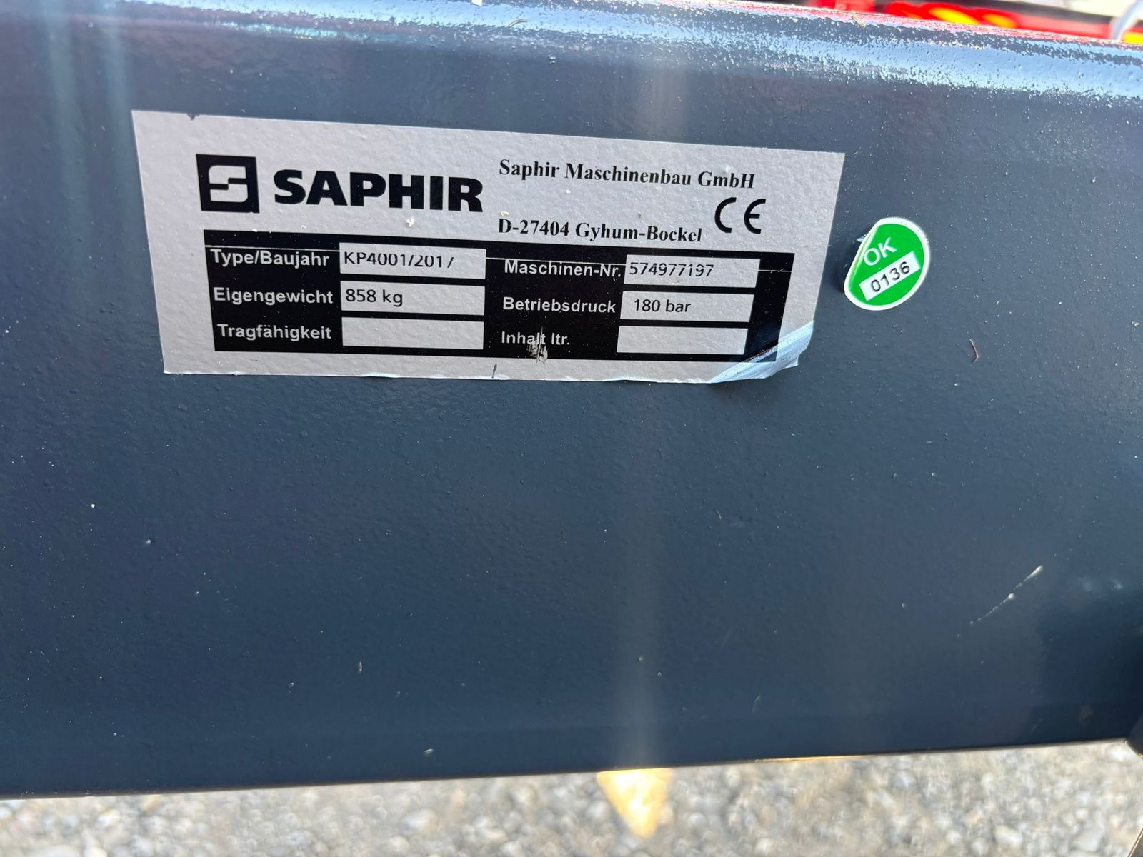 Saphir Maisschild KP4001/201 2
