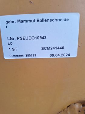 Mammut SILOBALLENSCHNEIDER