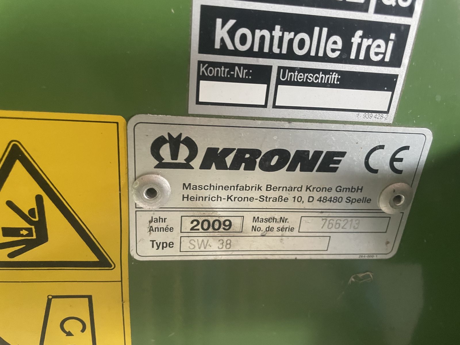 Krone Krone SW38 2