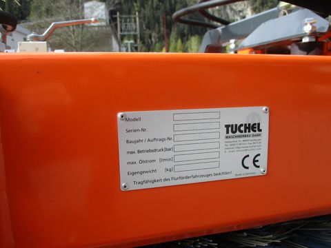 Tuchel PLUS 590 1800 1,80m Zinkenaufnahme Seitenkehrbes