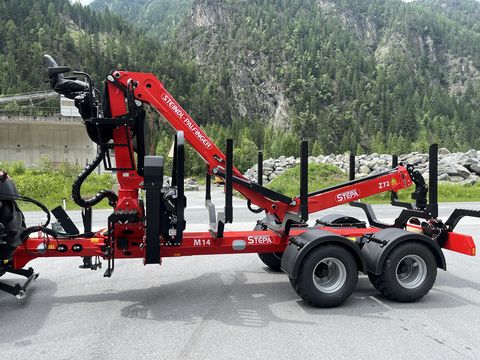 Stepa Forstanhänger M14 Kran FZ72.90