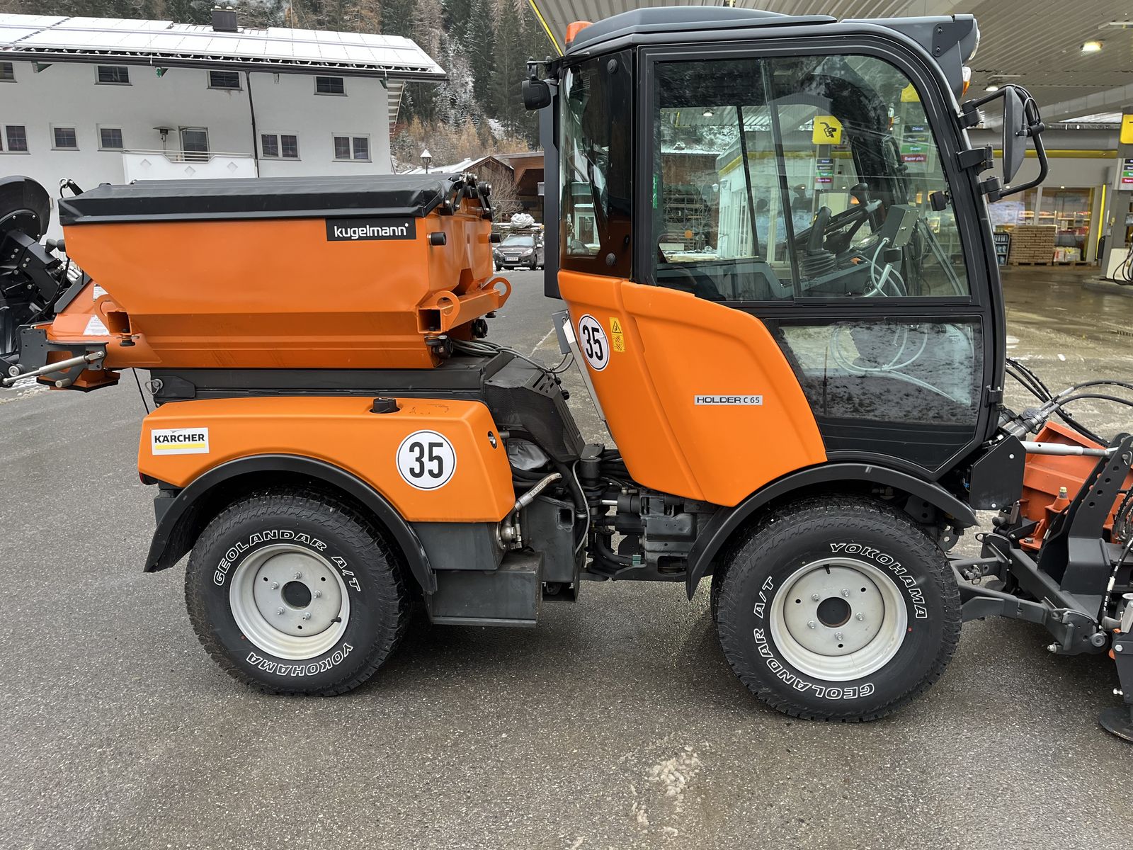 Holder Holder C65 Streuer Pflug 2