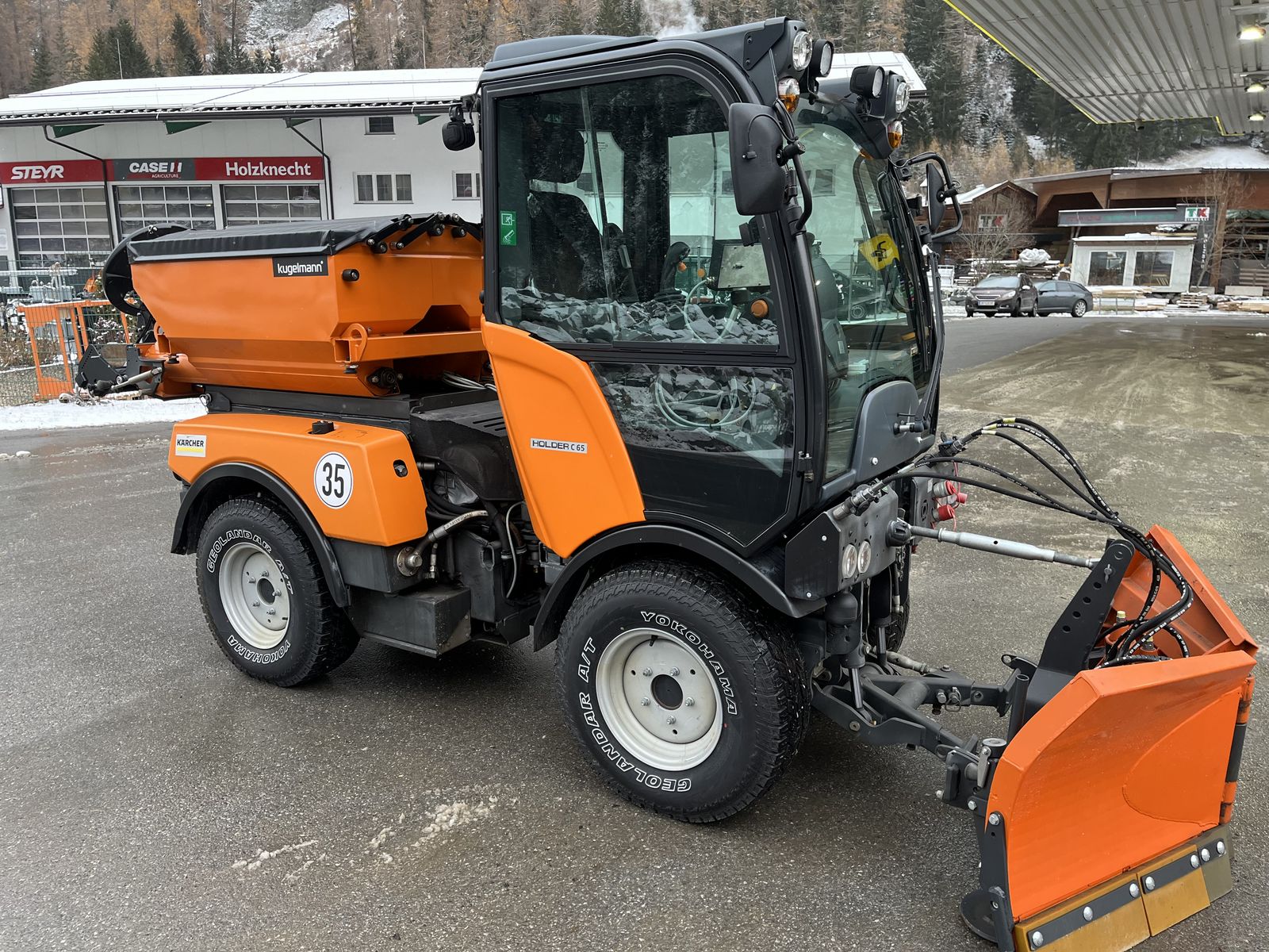 Holder Holder C65 Streuer Pflug 1