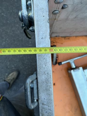 Sonstige HLM Kipper AEBI 3x1,85m