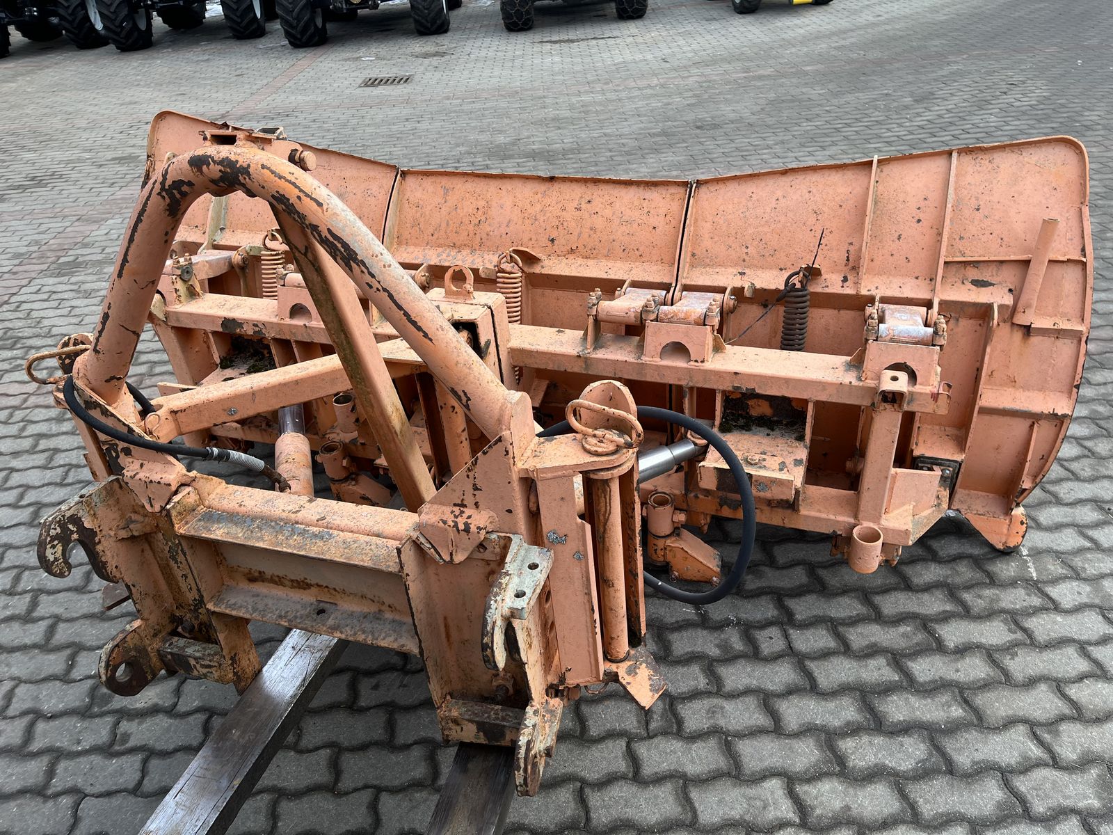 Schmidt Schneepflug 2,7m Radlader u. Platte 2