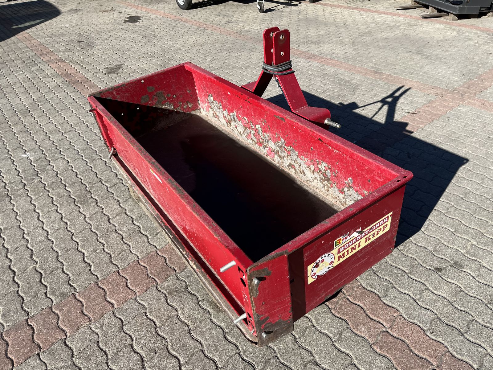 Rosensteiner Kippmulde 1,80m mechanisch kippbar 3