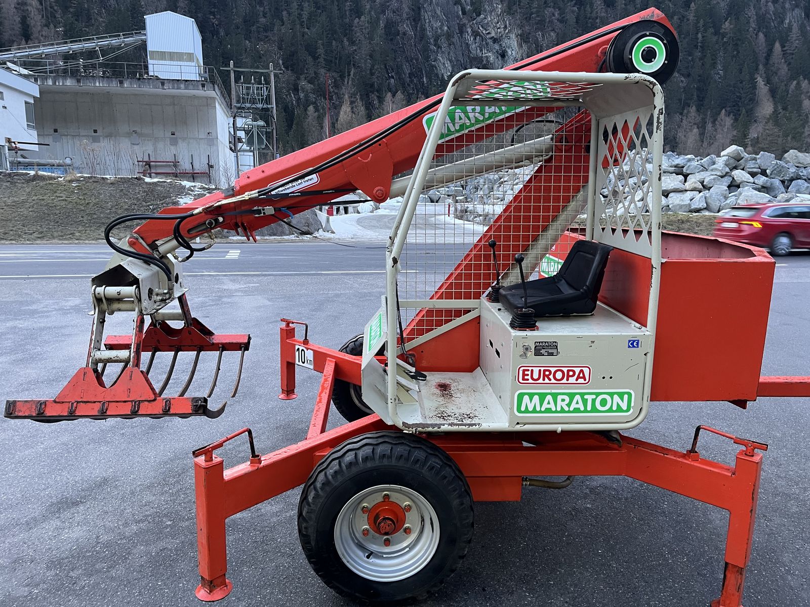 Maraton Mobilkran ca. 7,5m Reichweite Heukran  2