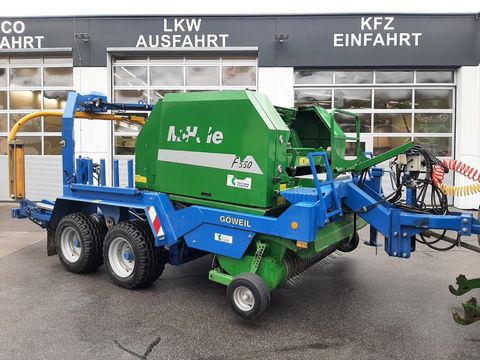 Göweil McHale F550 Presse mit Göweil 5040G Wickler