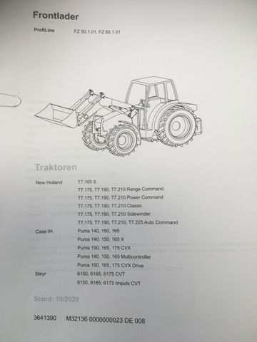 Stoll Steyr 6150 6165  6175 CVT