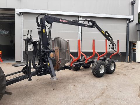Sonstige Euroforst 9t mit Forstkran 7,15 Meter