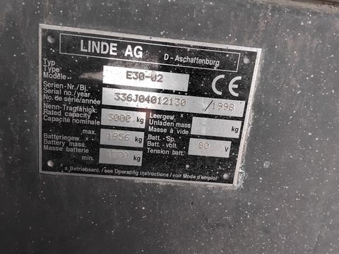 Linde E 30