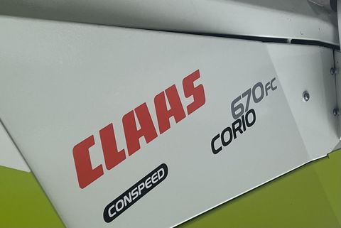 Claas Claas Corio 670 FC CONSPEED