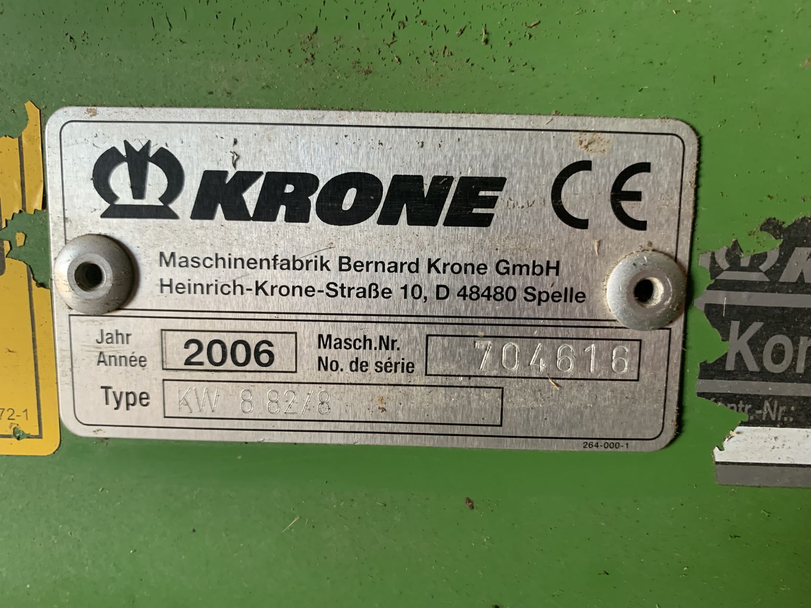 Krone KW 8 82/8 3