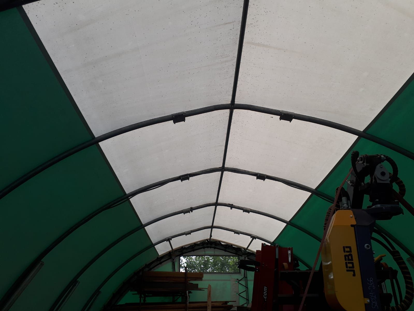 Rundbogenhalle 8x12m 2