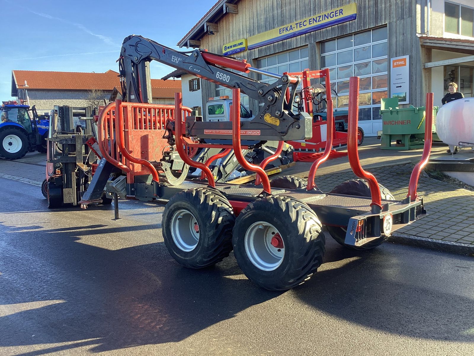 Beha Trailer T900 mit BEHA-Crane 6580 3