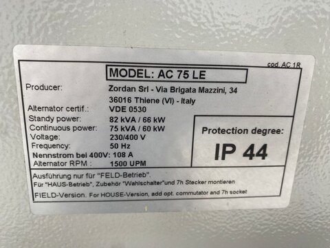 Sonstige AC 75 LE