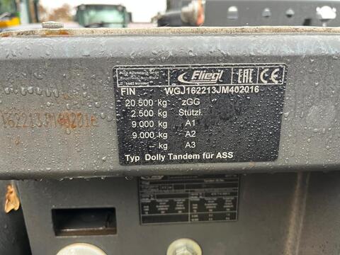 Sonstige Fliegl Dolly Achse 20.500kg
