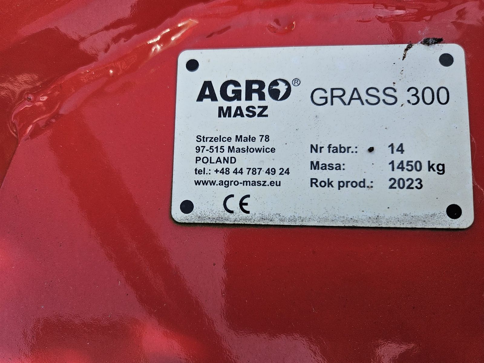 Agro Masz GRASS 300 2