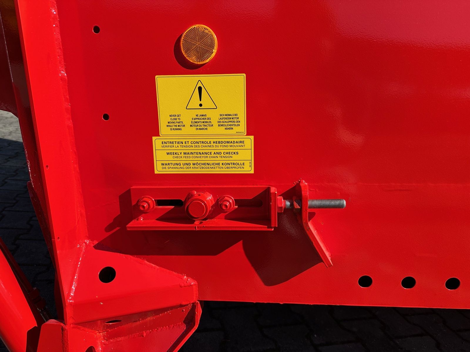 Jeantil PR 2000 Einstreugerät / Ballenzerteiler 3