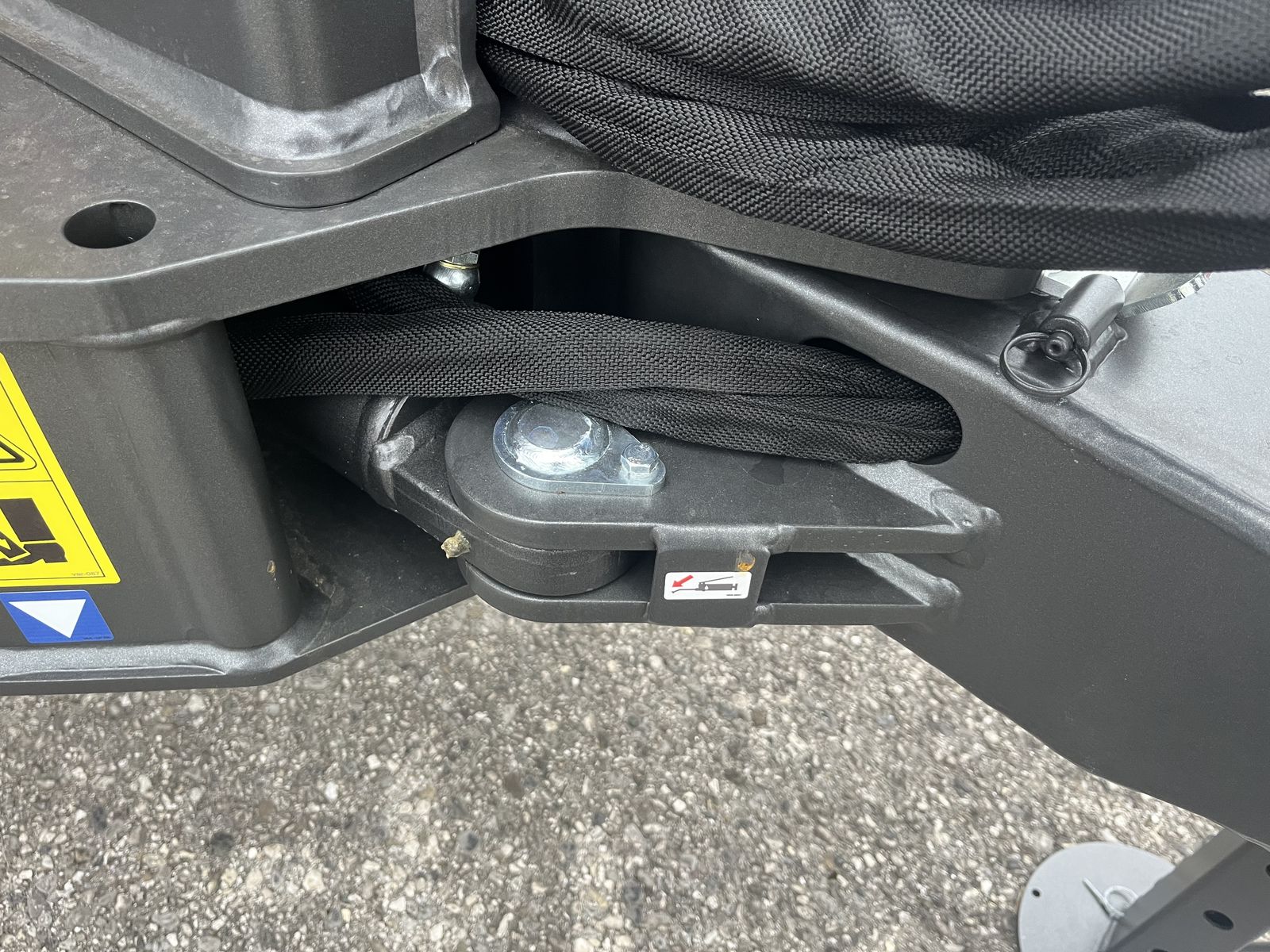 Krpan Forstanhänger GP 8 DF mit Forstkran GD 7,6 K 3