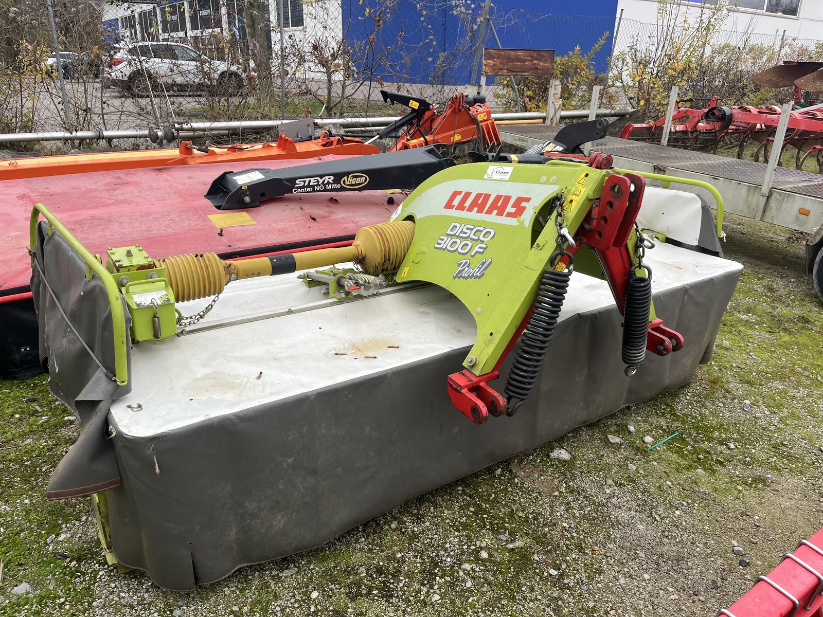 Claas Frontmähwerk Disco 3100F Profil 2