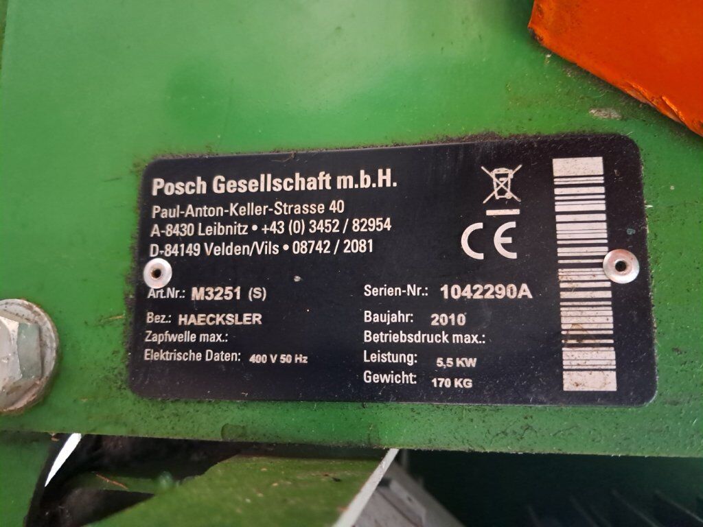 Posch Häcksler M3251 (s) 2