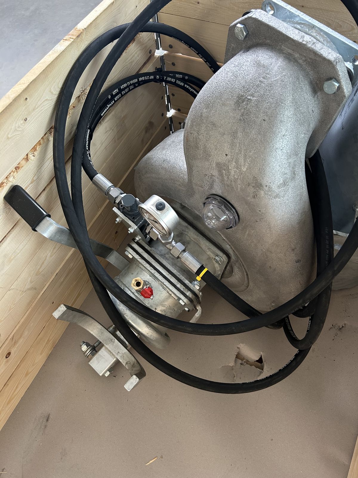 Bauer Stator mit Gehäuse HD 200/120 3