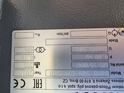 Kleinsägewerk CTR550 gebraucht 3