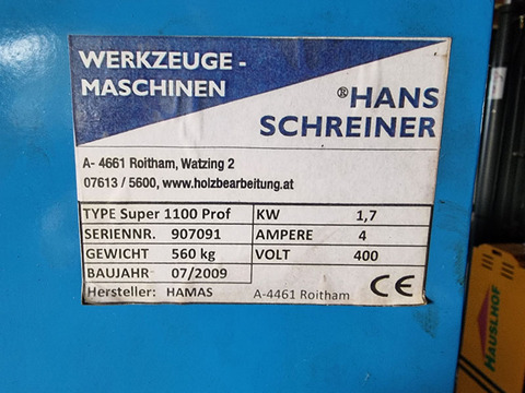 Sonstige Metalldrehbank Hans Schreiner MDB-S1100K gebrauc