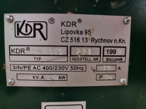 Holzprofi AD-Hobelmaschine Holzprofi STÖ410 gebraucht 3