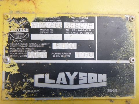 Sonstige Clayson M122