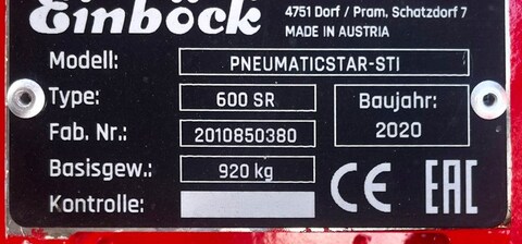 Einböck Peumaticstar-STI 600R