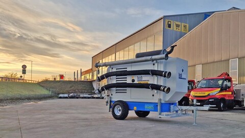 Sonstige Iveco / Caprari Diesel-Motor-Zentrifugalwasserpu
