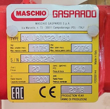 Gaspardo Tempo 1201-18m