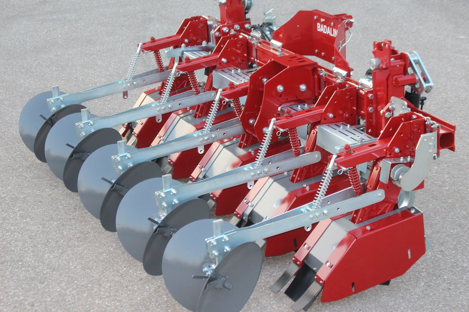 Badalini Hackgerät Bodenfräse Reihenfräse Striegel Mulche 2