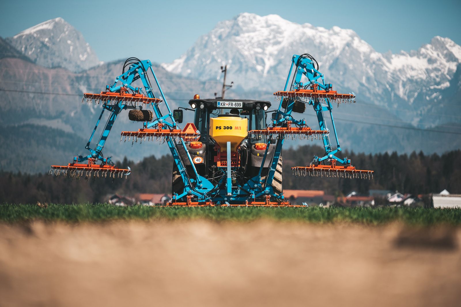 Gorenc Puler 900  Saatstriegel Striegel Hackstriegel 2