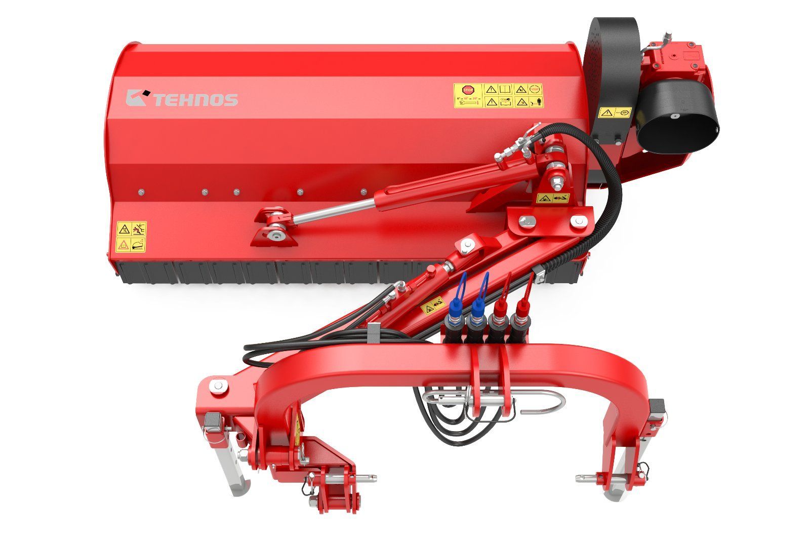 Tehnos Mulcher Seitenmulcher Traktor Böschungsmulcher 3