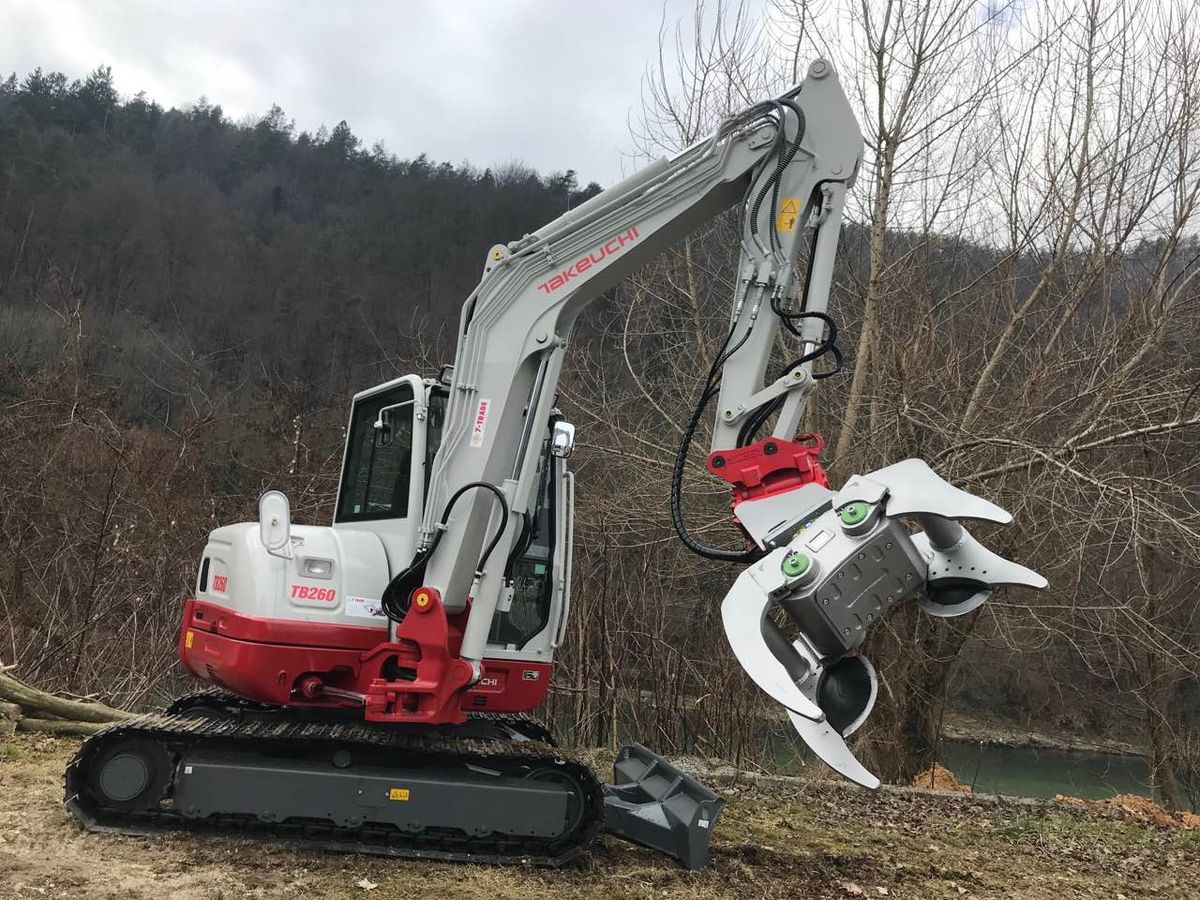 Modularis MD 9.0 Greifer Bagger Fällgreifer Baumschere 1