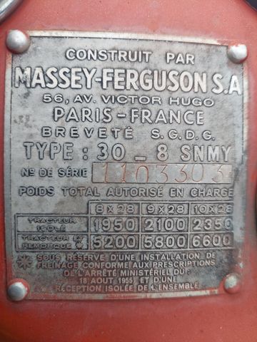 Massey Ferguson Massey Ferguson 30