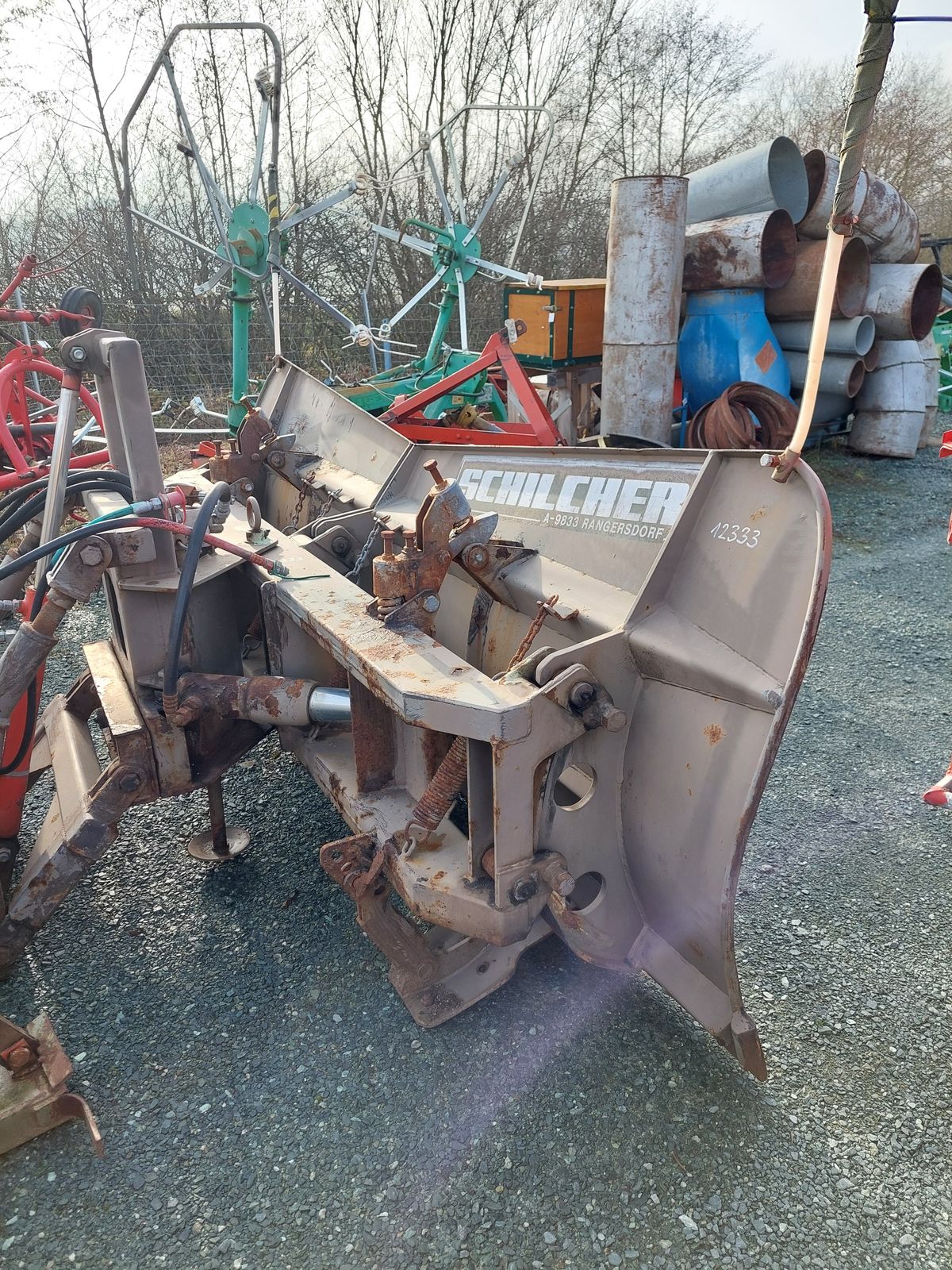 Schneepflug Schilcher 2,7m hydraulisch 2